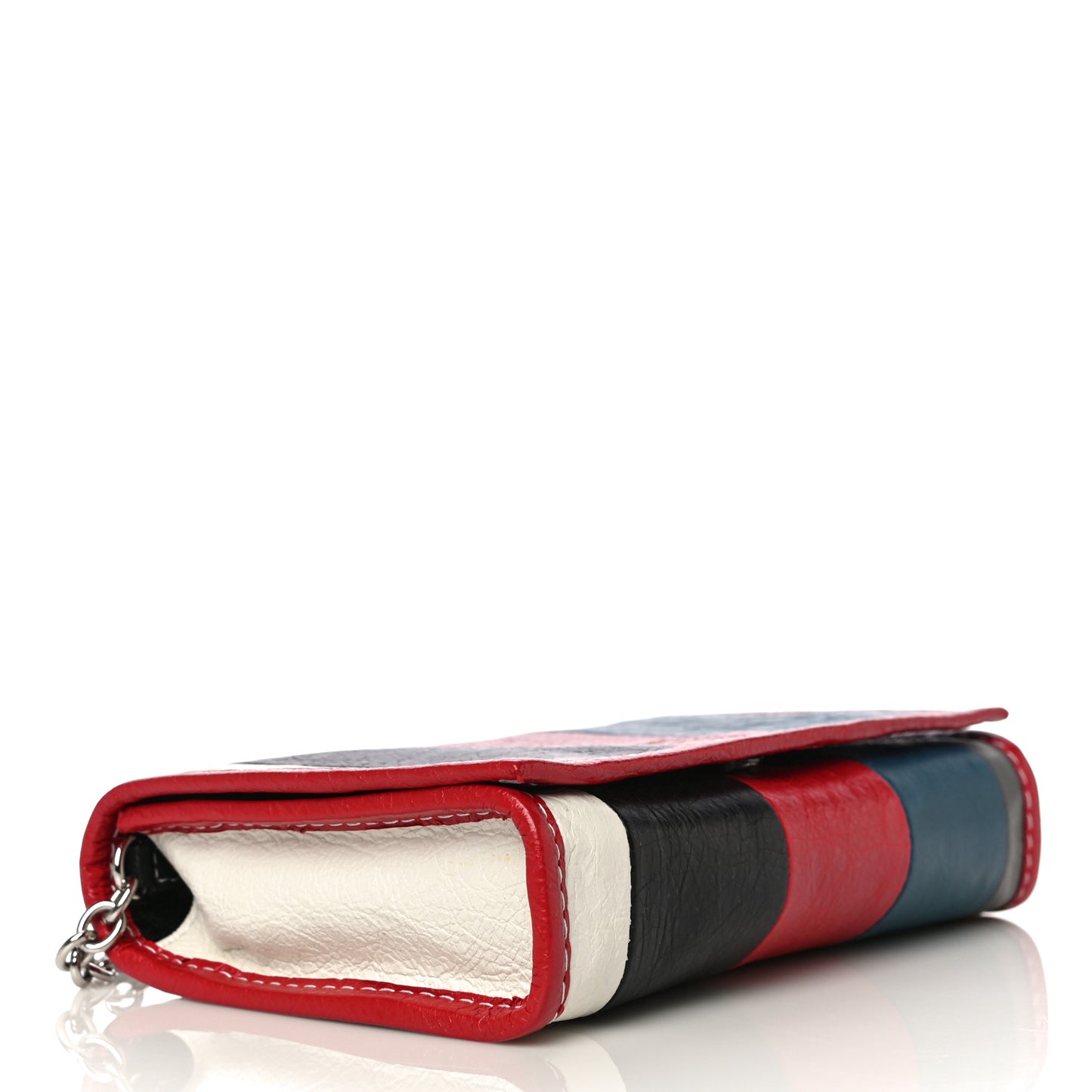 Agneau Arena Multicolore Bazar Chain Shoulder Bag Grey White Black Red Blue