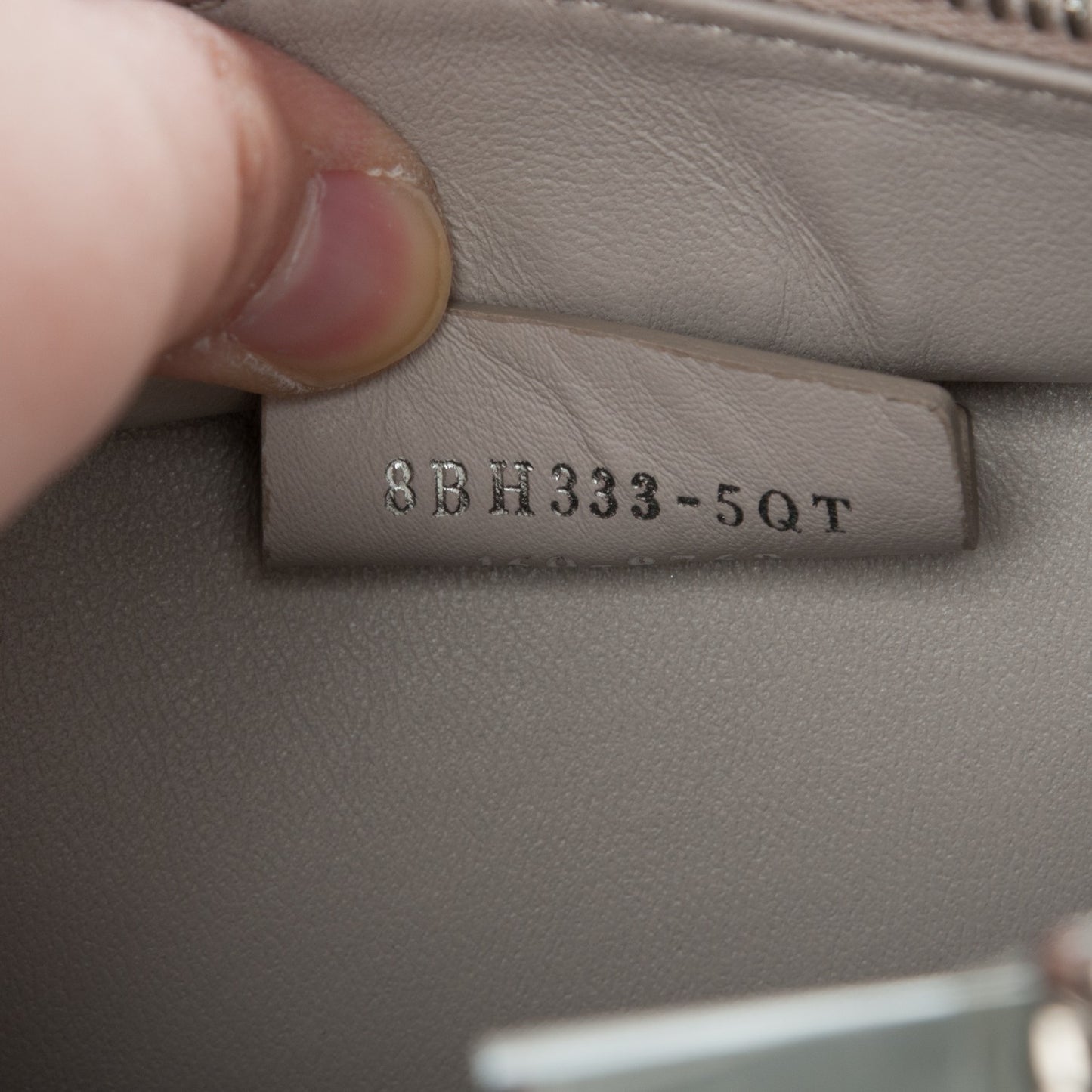Vitello Dolce Mini 3Jours Tote Grigio Polvere