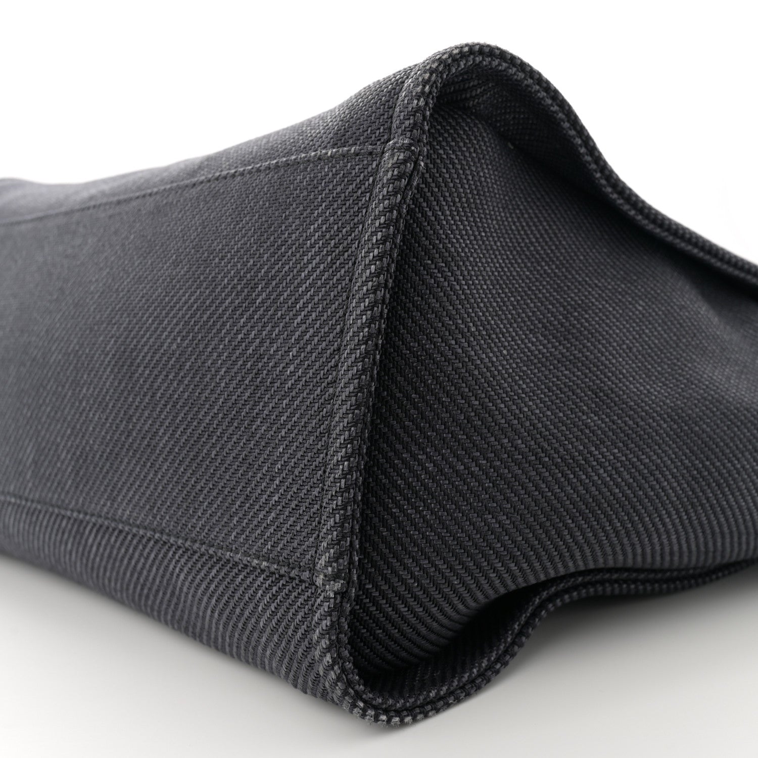 Chanel Woven Straw Raffia Medium Deauville Tote Black 10 of 14