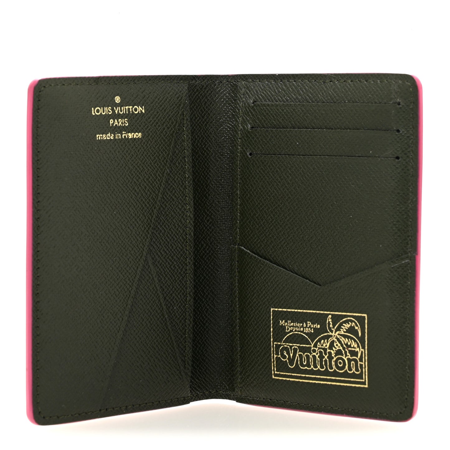 Monogram Surfin' Pocket Organizer NM Pink
