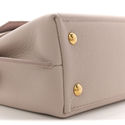 Louis Vuitton Soft Calfskin Mini Lockme Ever Greige 8 of 10