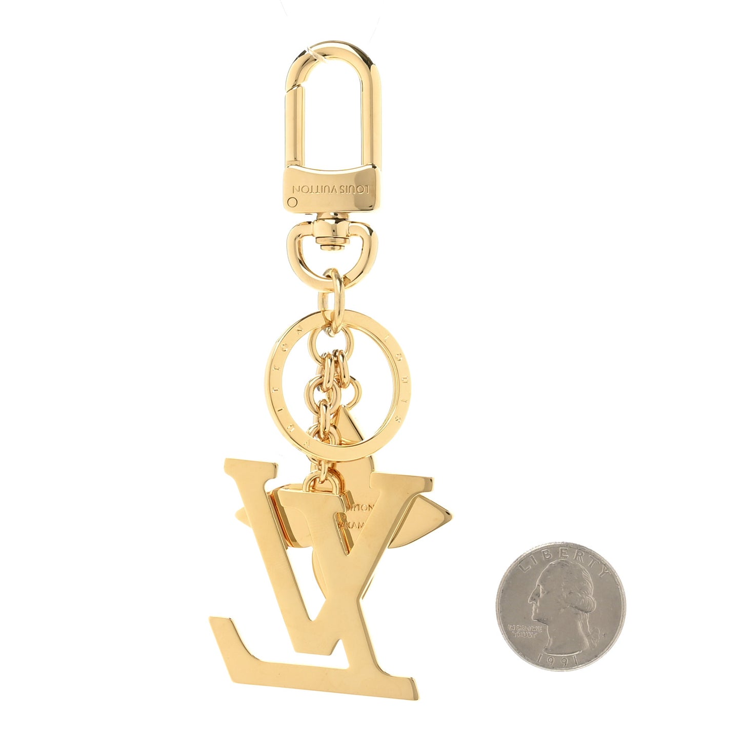 LV X TM Iconic Bag Charm Key Holder Multicolor