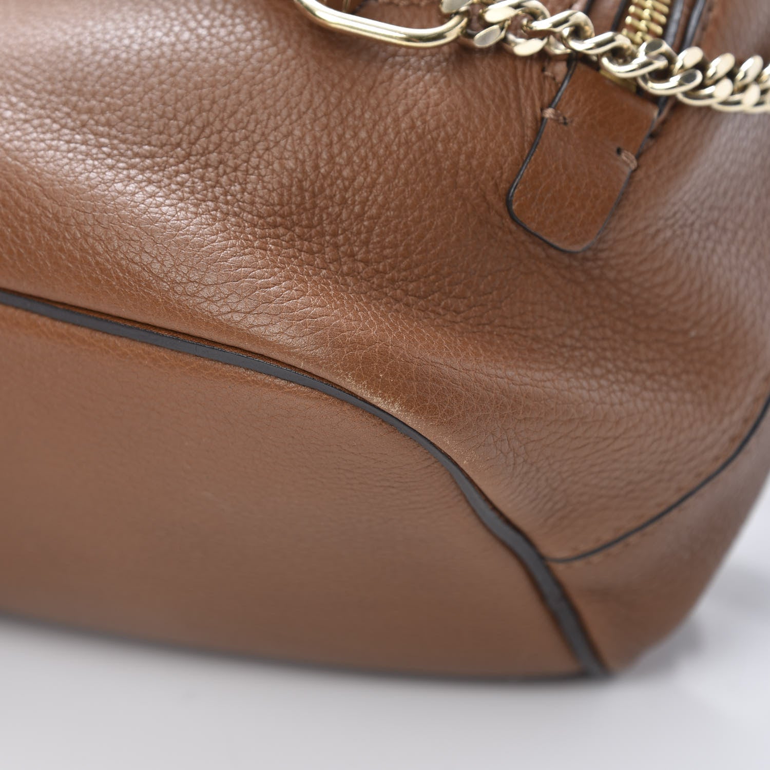 Chloe Suede Calfskin Small Faye Backpack Tan 9 of 14