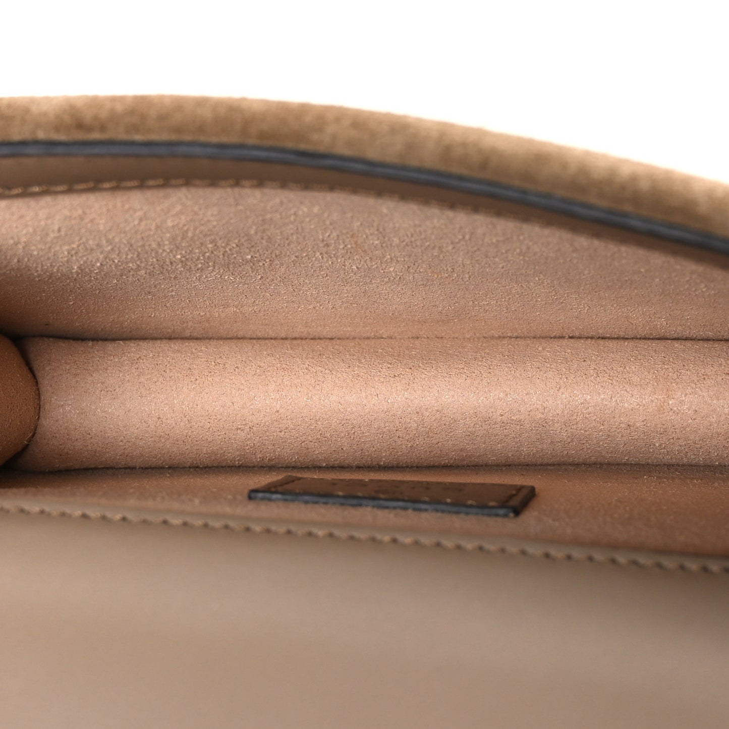GG Supreme Monogram Super Mini Dionysus Shoulder Bag Taupe