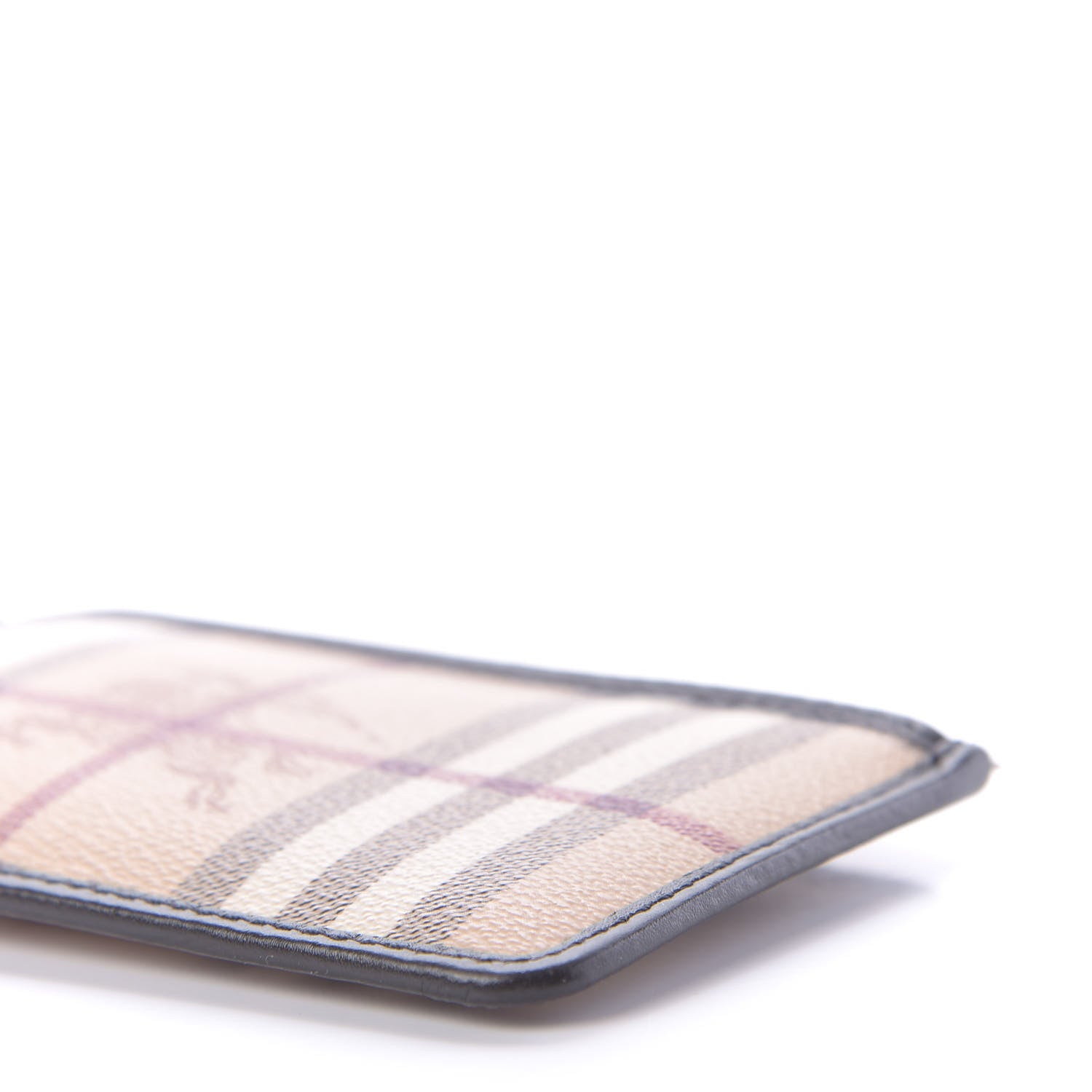 Burberry Haymarket Check Lindal Coin Case Chocolate 7 of 8