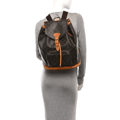 Louis Vuitton Monogram Montsouris MM Backpack 2 of 10