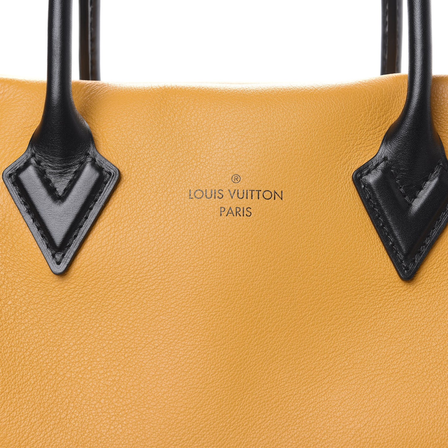 Monogram Cuir Orfevre Tote W PM Safran