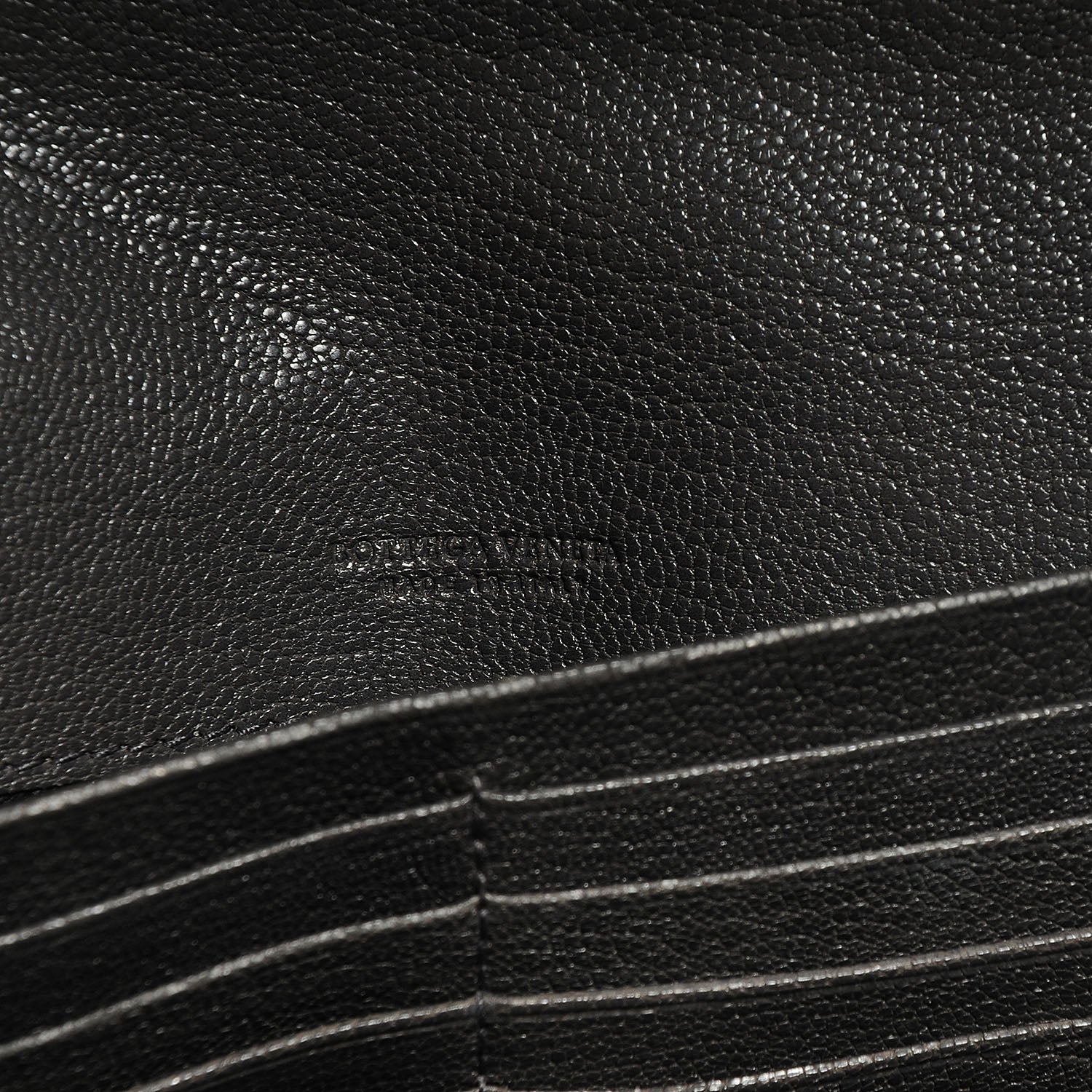 Bottega Veneta Madras Goatskin Intrecciato Bi-Color Continental Wallet New Sand Medium Grey 4 of 7