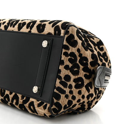 Louis Vuitton Jacquard Velvet Leopard Print Stephen Sprouse Speedy 10 of 12