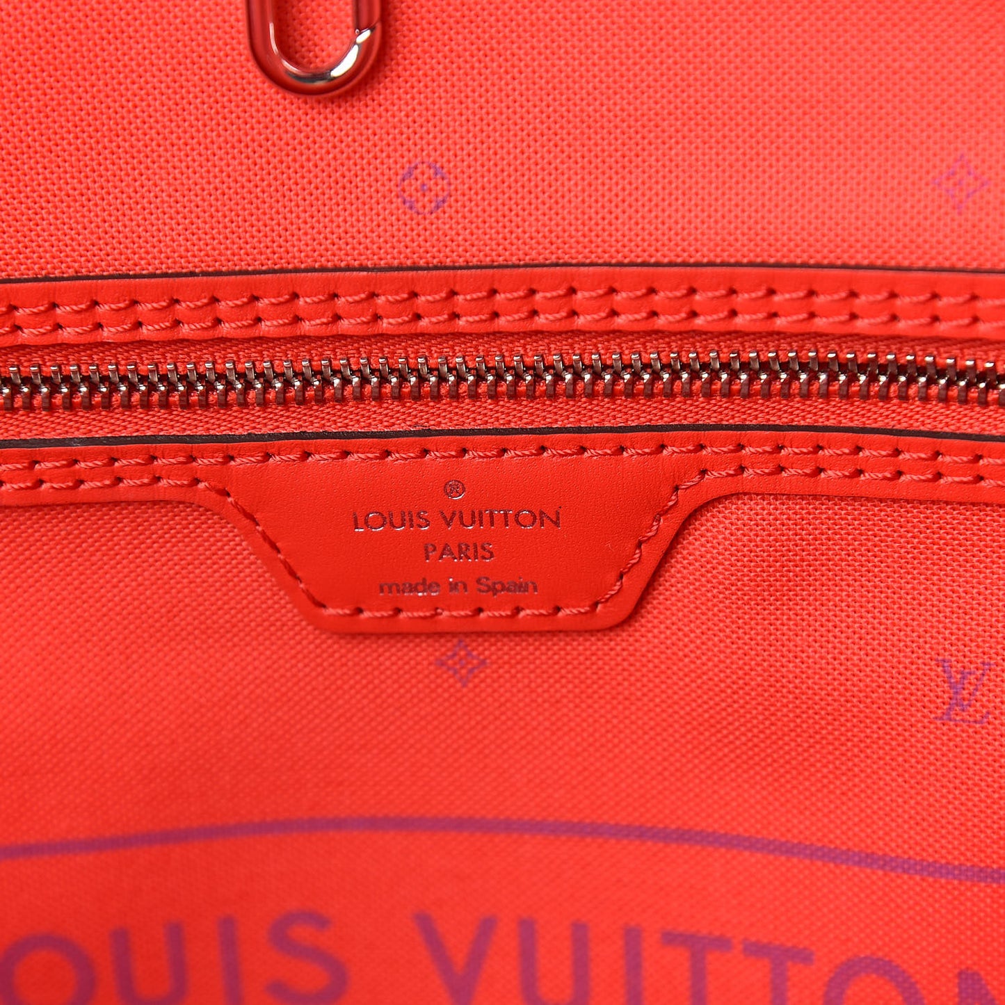 Monogram Escale Neverfull MM Rouge