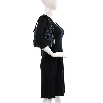 Louis Vuitton Monogram Jacquard Sequin NN14 Spotlight PM Navy 2 of 12