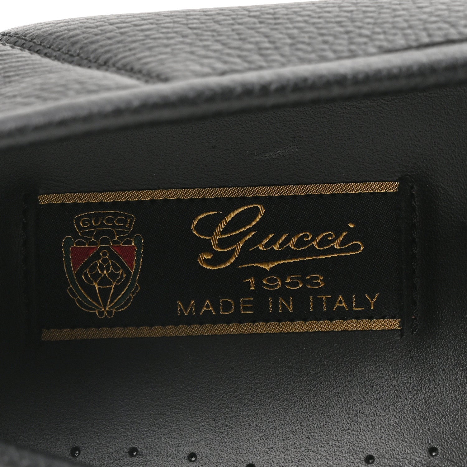 Gucci Bryanne Calfskin Mens 1953 Horsebit Loafers 9 Black 8 of 10