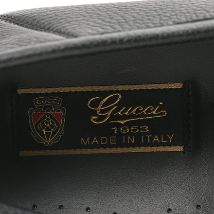 Gucci Bryanne Calfskin Mens 1953 Horsebit Loafers 9 Black 8 of 10