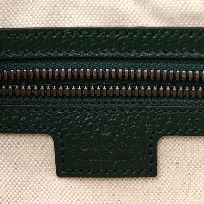 Gucci Monogram GG Mignon Textured Dollar Calfskin GG Supreme Monogram Quilted Mini GG Belt Bag Green Beige Ebony 6 of 10