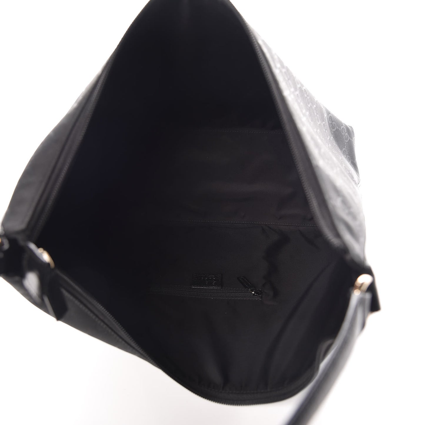 Nylon Monogram Large Hobo Black