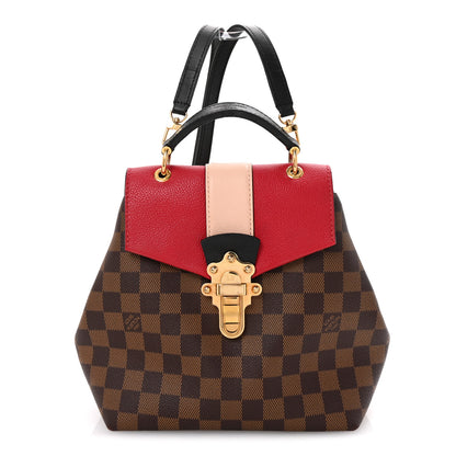 Louis Vuitton Damier Ebene Clapton Backpack Scarlet 2 of 29