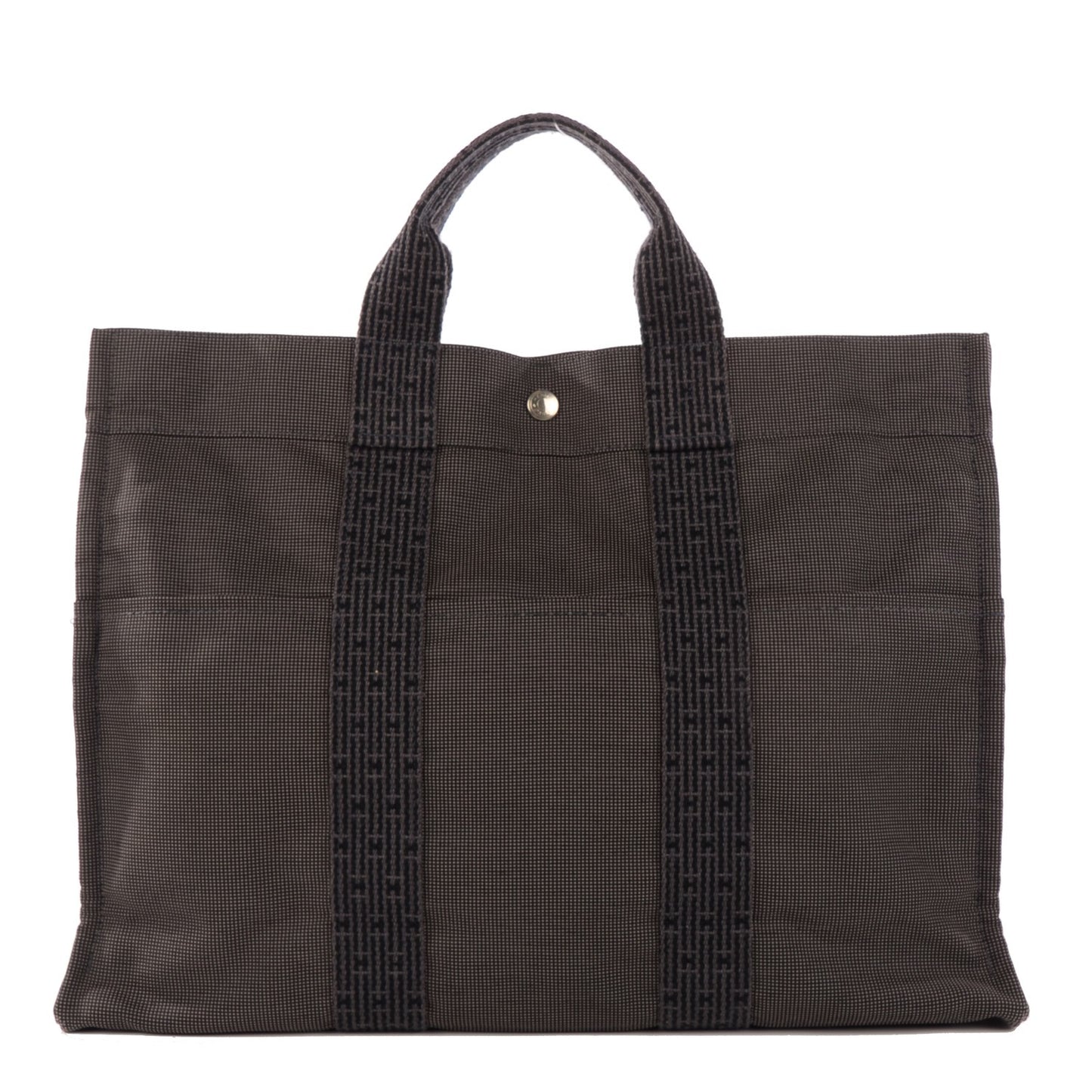 Canvas Herline MM Tote Grey