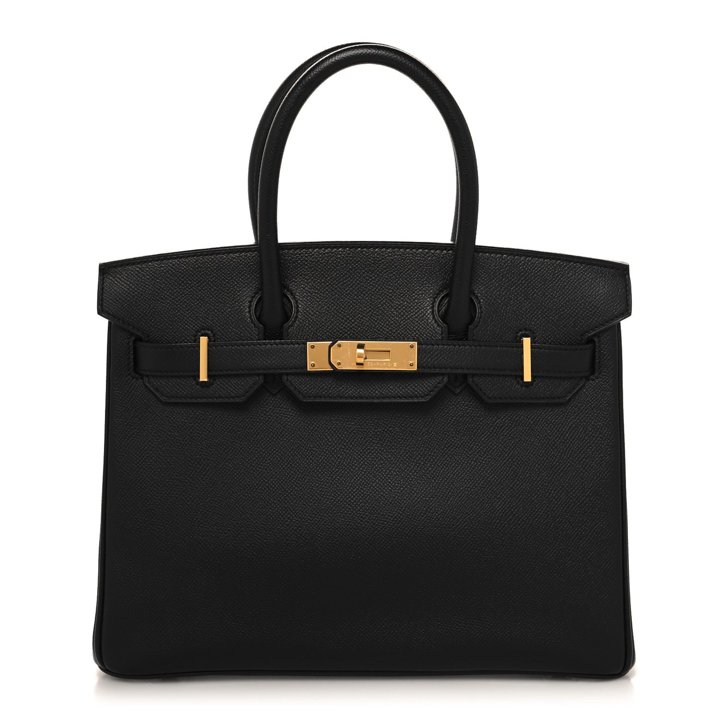 Epsom Birkin 30 Black