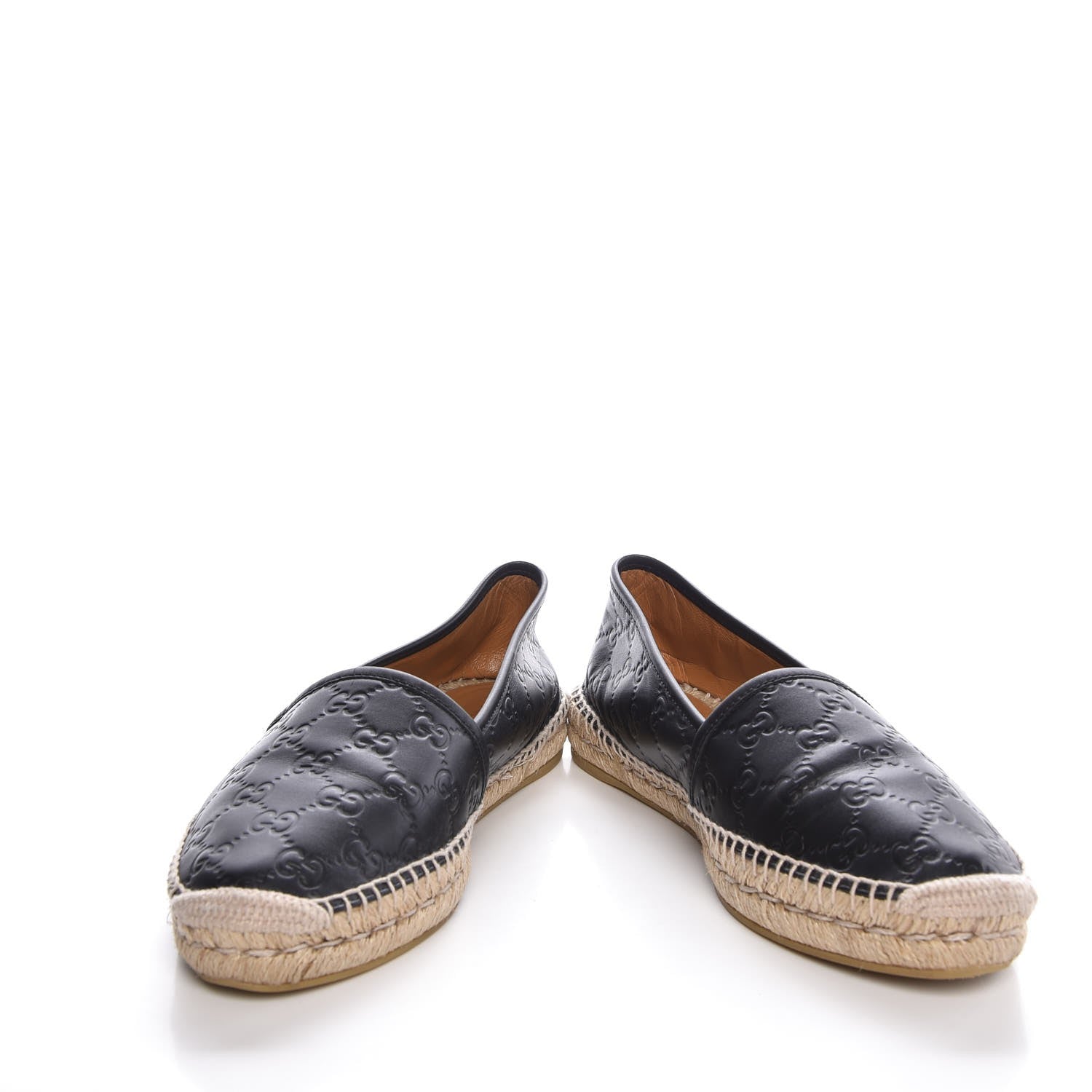 Gucci Guccissima Signature Espadrilles 41.5 Black 5 of 11