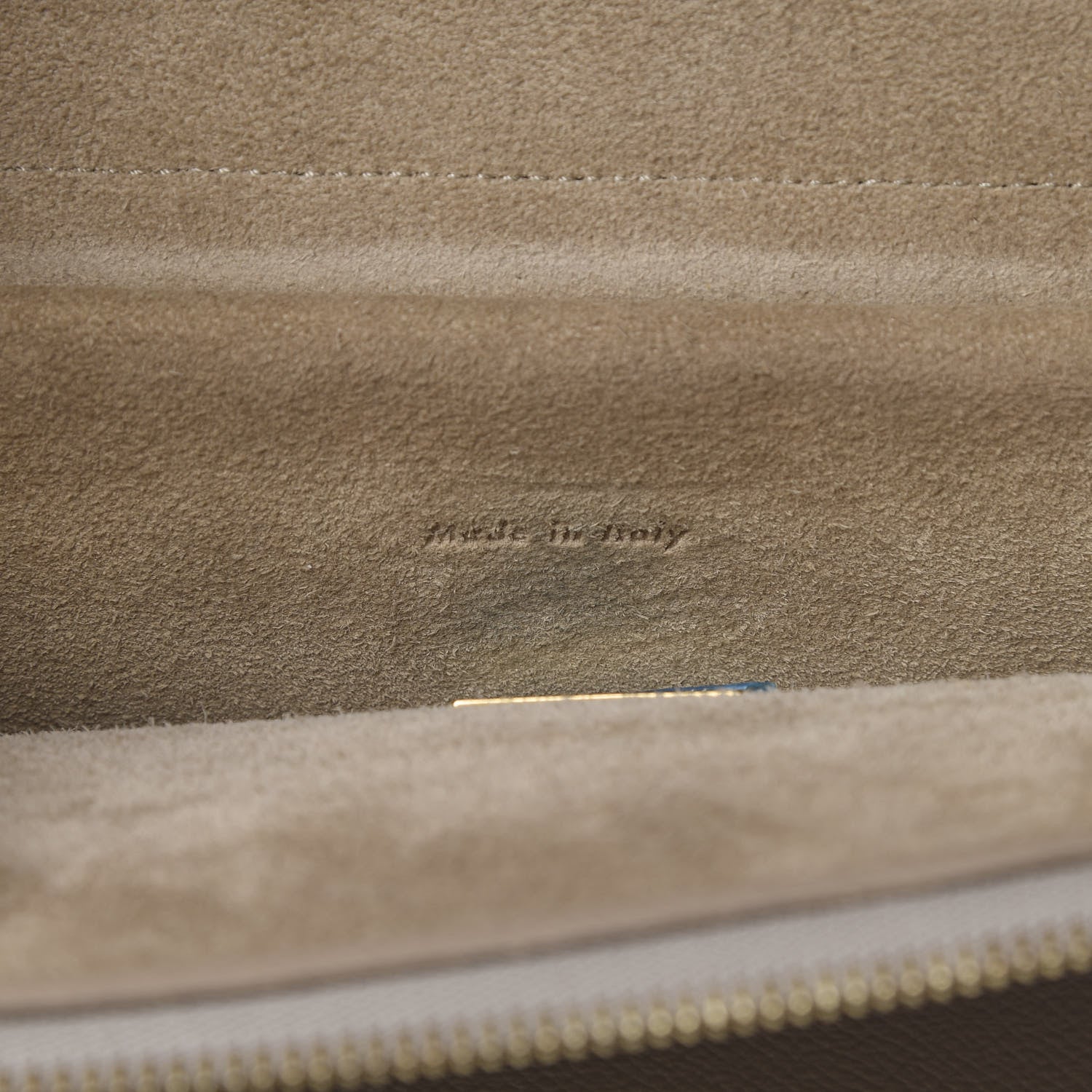 Celine Grained Calfskin Mini Belt Bag Light Taupe 7 of 23