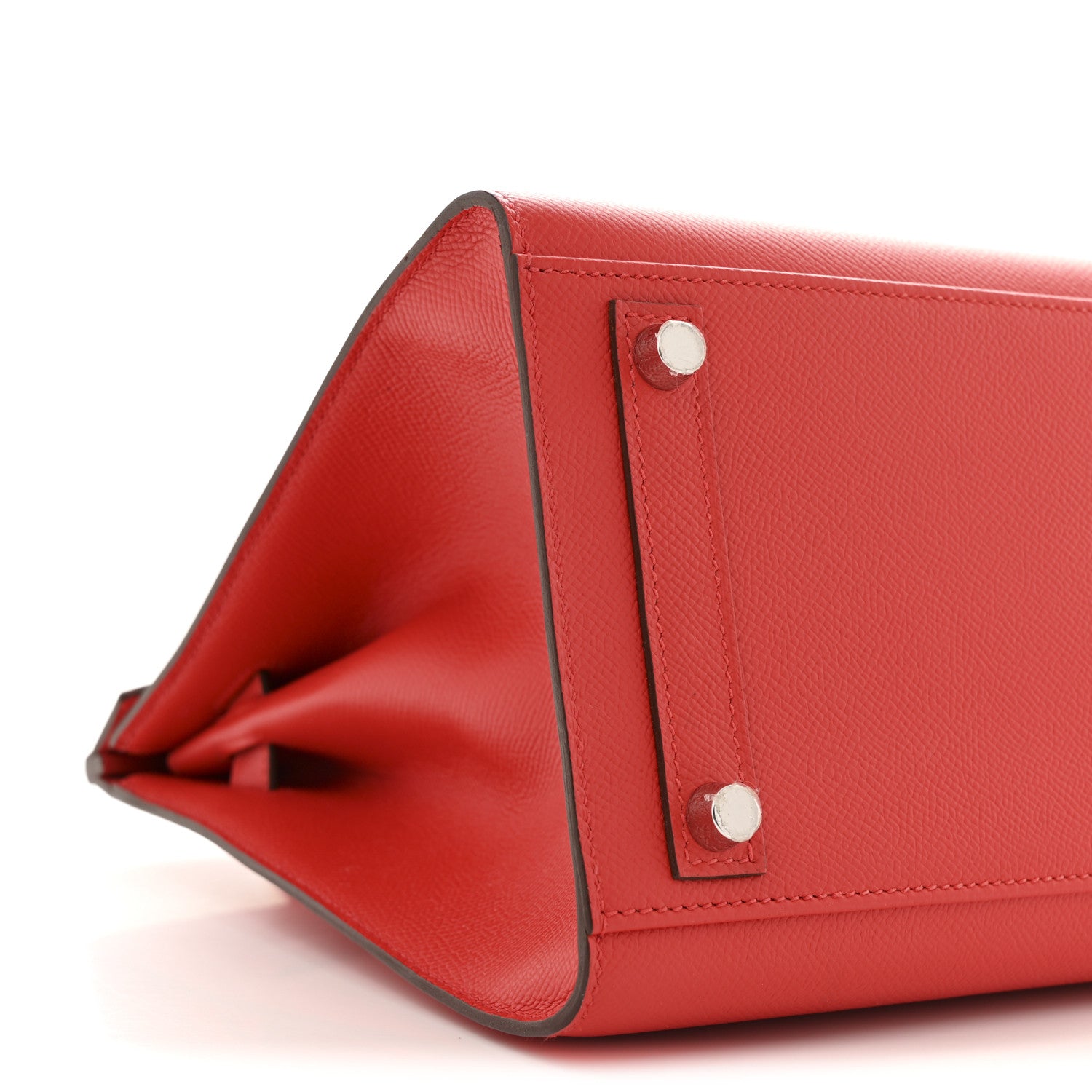 Hermes Epsom Sellier Birkin 30 Rouge De Coeur 9 of 10