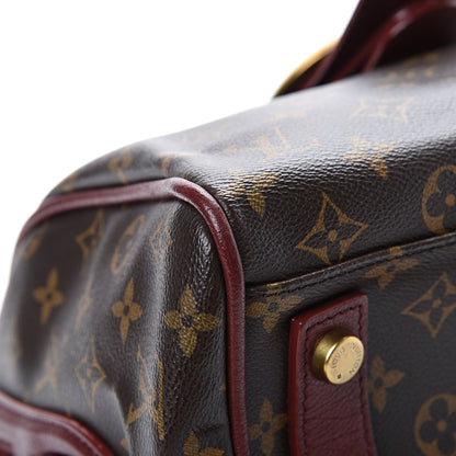 Louis Vuitton Monogram Golden Arrow Speedy Burgundy 10 of 17
