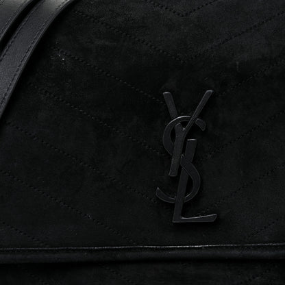 Saint Laurent Suede Monogram Medium Niki Chain Satchel Black 9 of 27