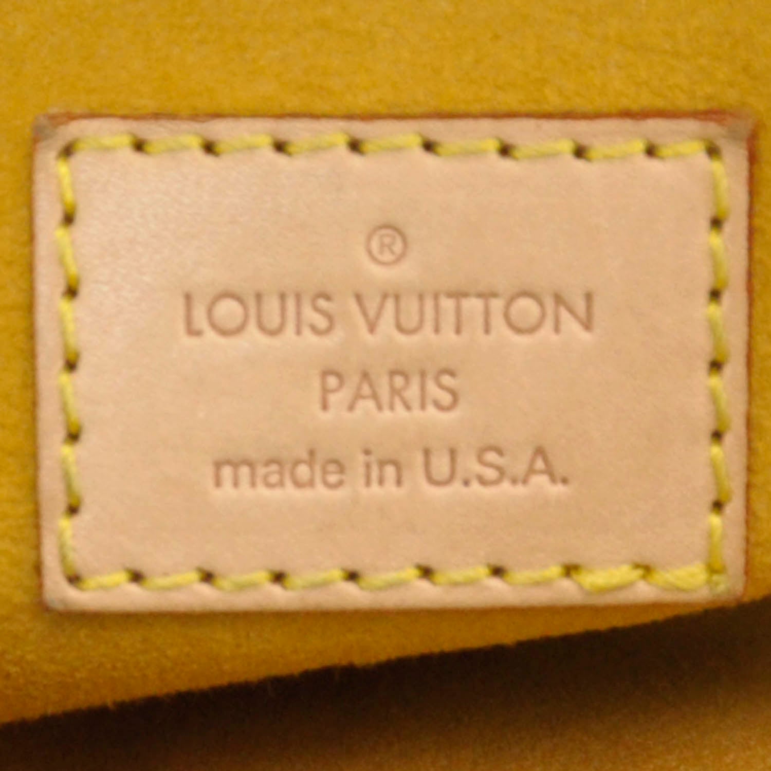 Louis Vuitton Monogram Denim Baggy PM Blue 7 of 9