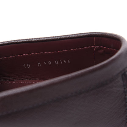 Louis Vuitton Taiga Monte Carlo Moccasin Loafers 10 Grizzli 9 of 10