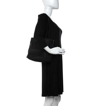 Prada Tessuto Nylon City Tote Black 2 of 10