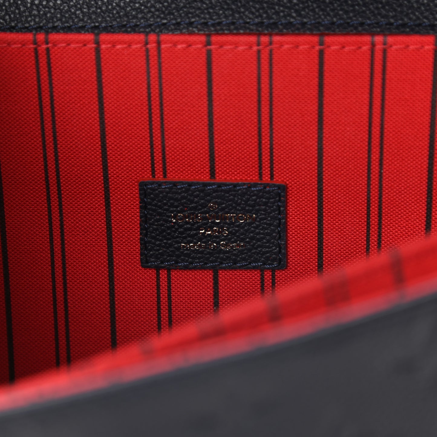 Empreinte Pochette Metis Marine Rouge