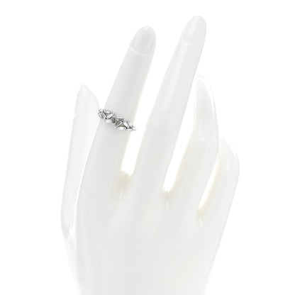 Suzanne Kalan 18K White Gold Diamond Baguette Fireworks Ring 53 6.25 2 of 4