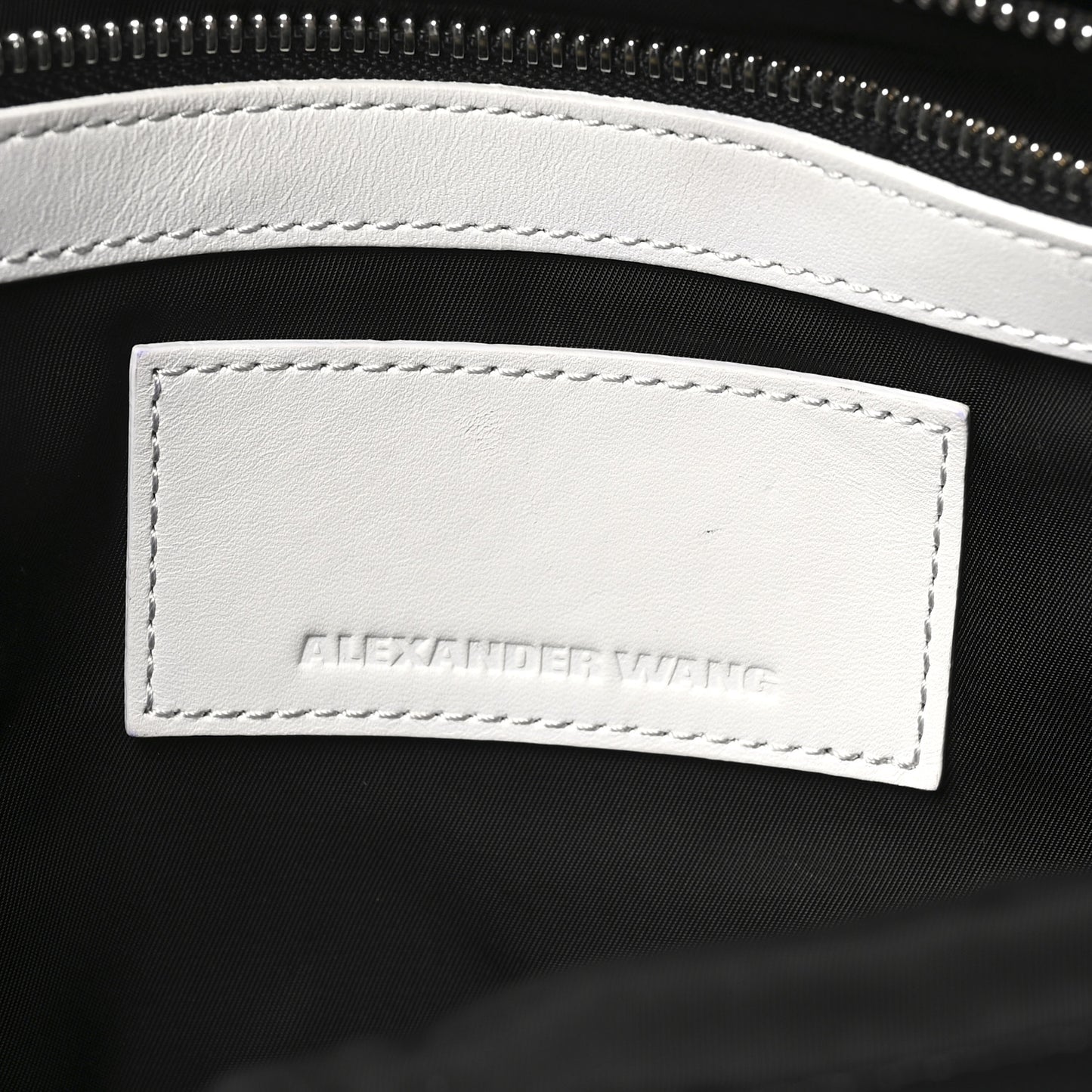 Perforated Calfskin Large Sneaker Sling Black Airforce