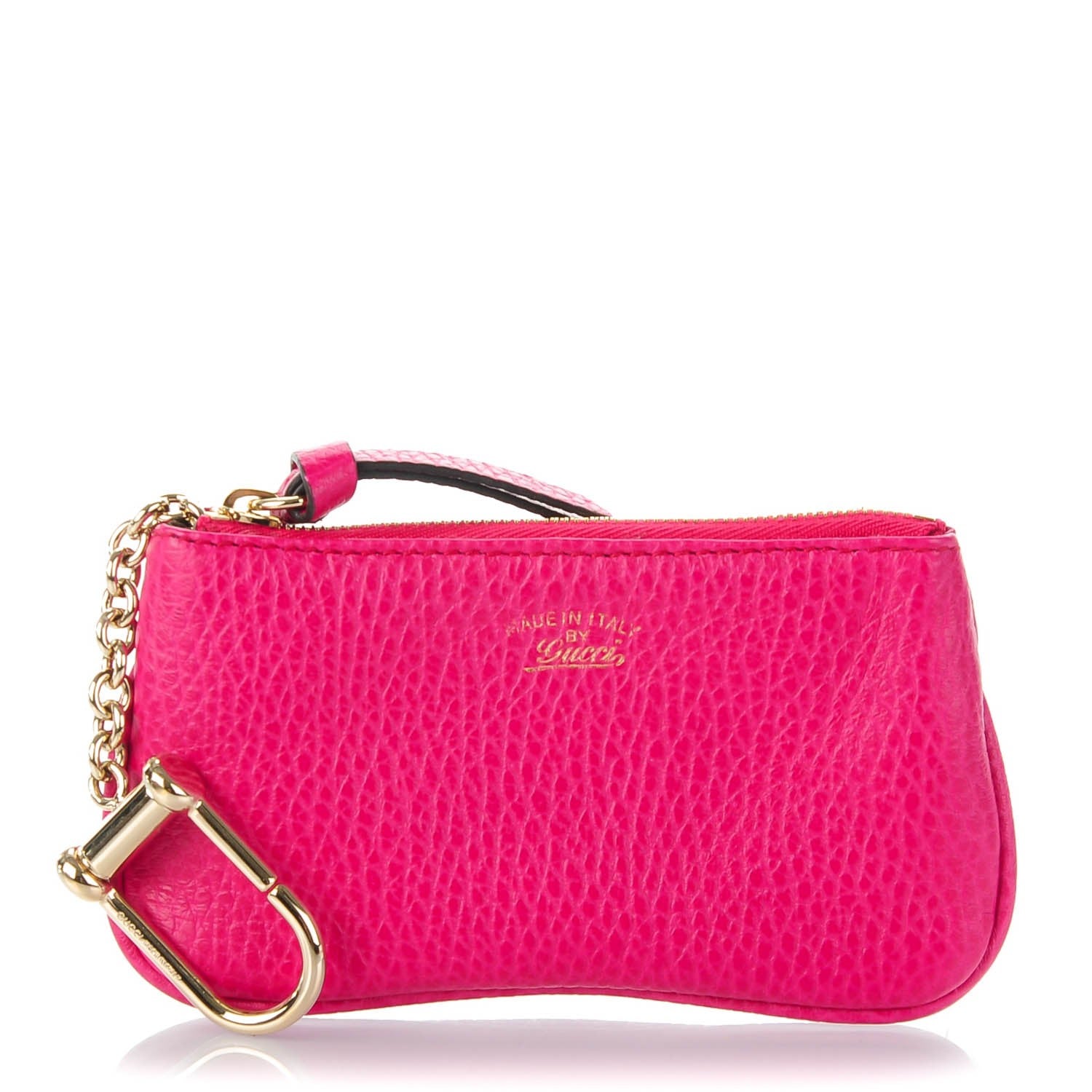 Gucci Dollar Calfskin Swing Key Case Blossom 1 of 7