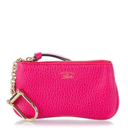 Gucci Dollar Calfskin Swing Key Case Blossom 1 of 7