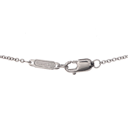 Tiffany Platinum Diamond Flower Necklace 5 of 6