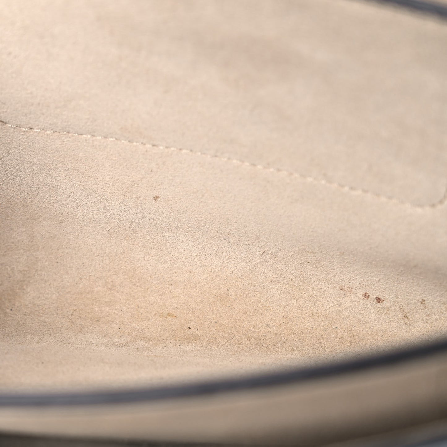 Goatskin Small Faye Shoulder Bag Denim Blue