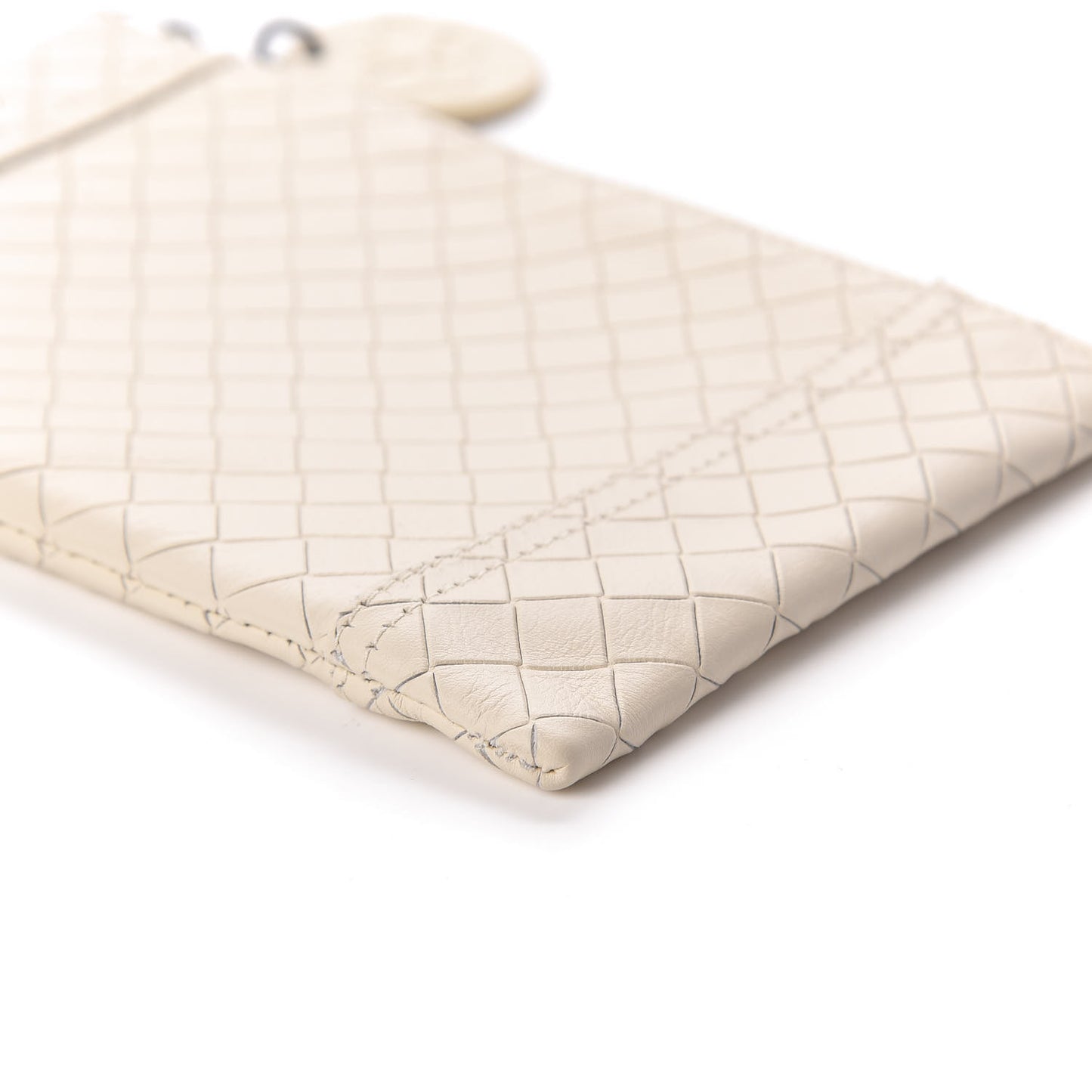Calfskin Intrecciomirage Butterfly Cosmetic Pouch Colonial
