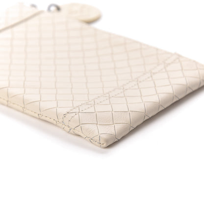 Bottega Veneta Calfskin Intrecciomirage Butterfly Cosmetic Pouch Colonial 7 of 9