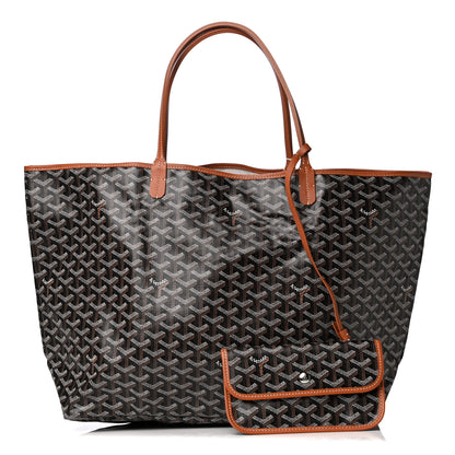 Goyard Goyardine Saint Louis GM Black Gold 1 of 6