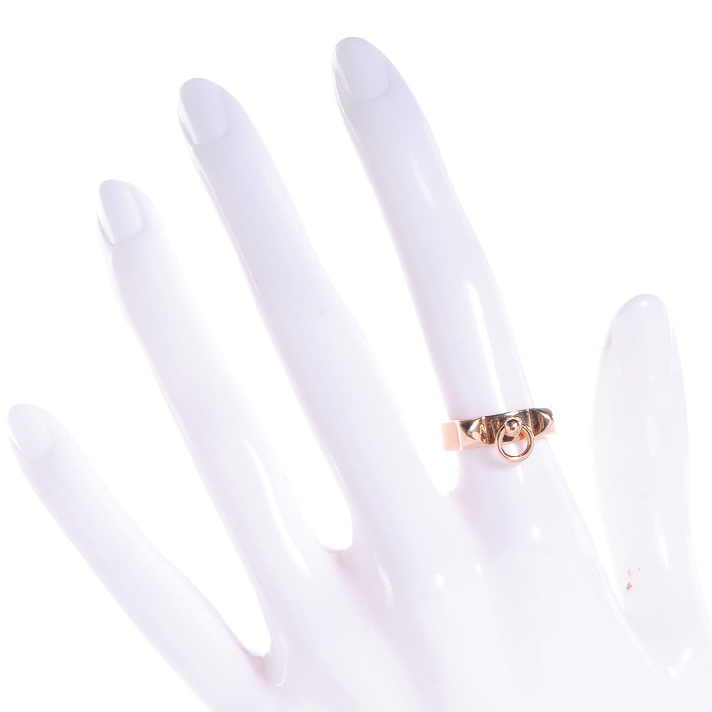 18K Rose Gold PM Collier De Chien Ring 52 6