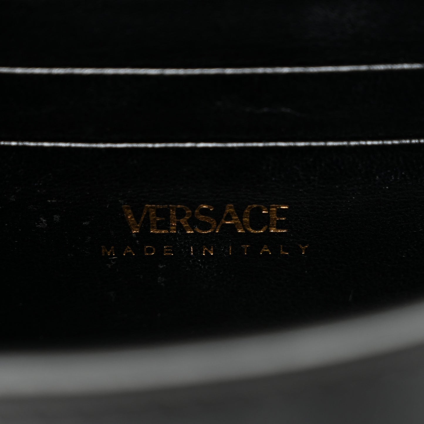 Patent Mini La Medusa Bag Black