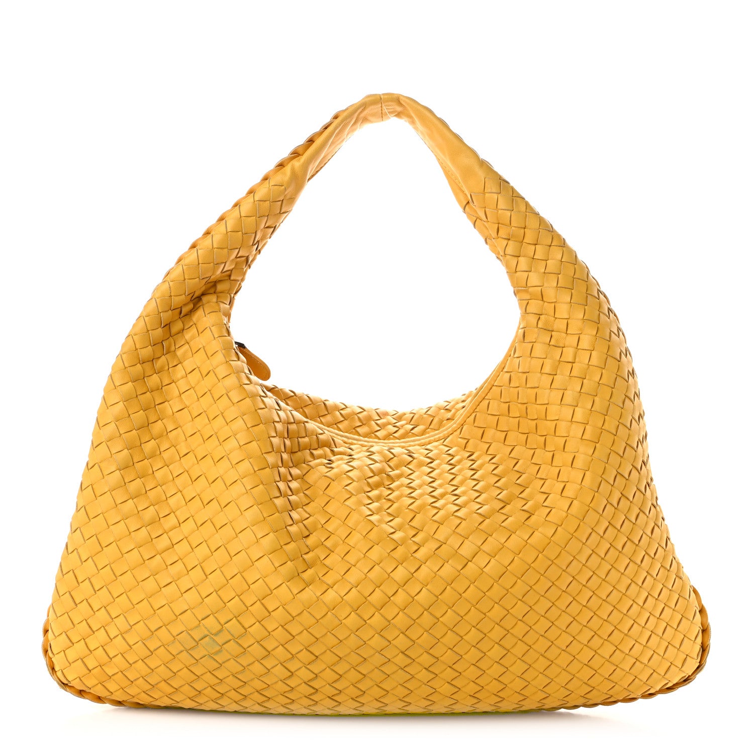 Bottega Veneta Nappa Intrecciato Large Veneta Hobo Buttercup 1 of 11
