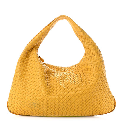 Bottega Veneta Nappa Intrecciato Large Veneta Hobo Buttercup 1 of 11