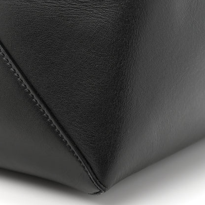 Loewe Shiny Calfskin Large  Puzzle Fold Tote Warm Desert Black 11 of 12