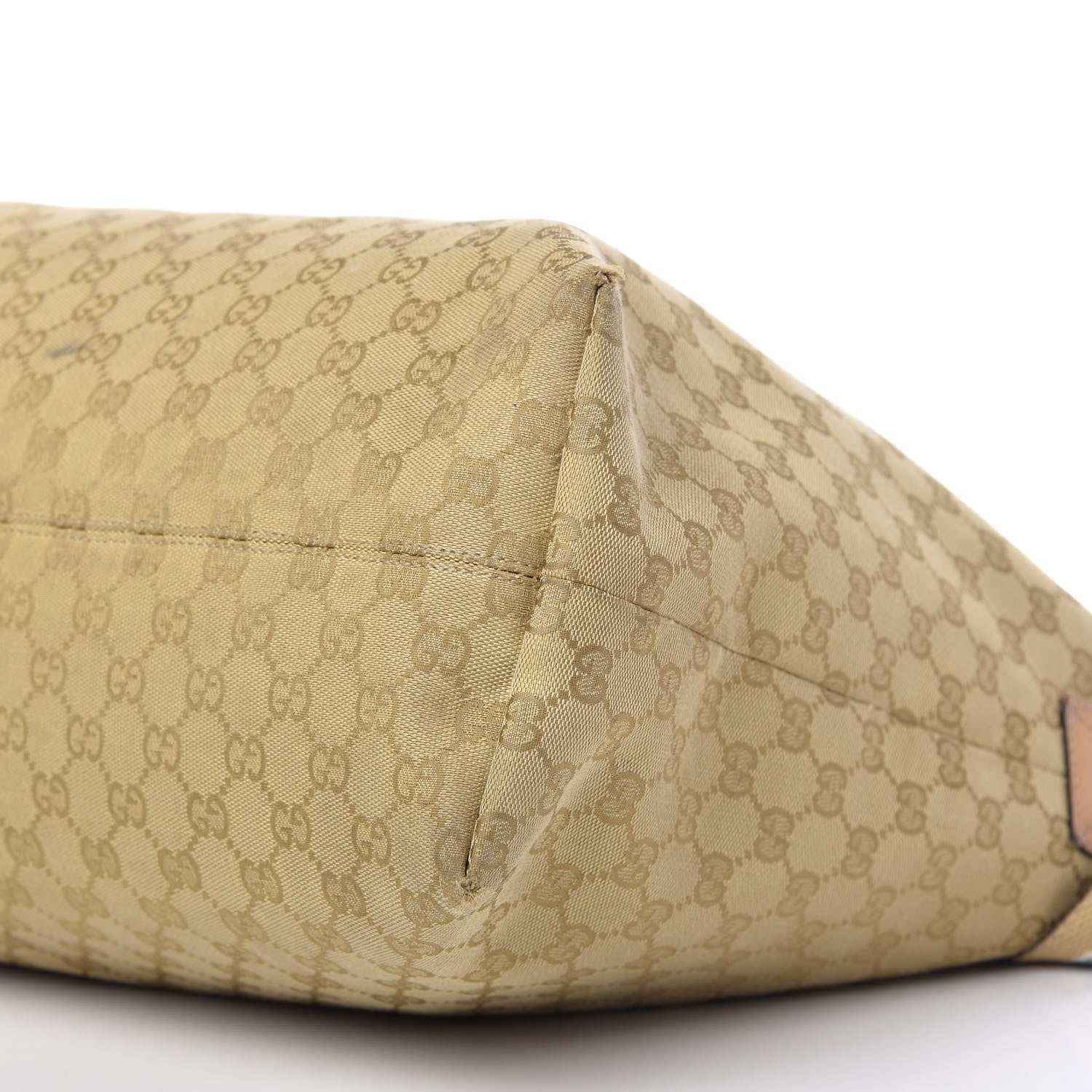 Gucci Monogram Travel Bag Beige Blue 7 of 10