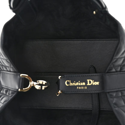 Christian Dior Calfskin Macrocannage Small Toujours Black 6 of 11