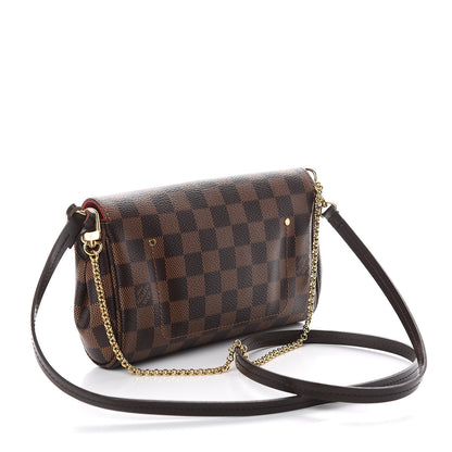Louis Vuitton Damier Ebene Favorite PM 2 of 7