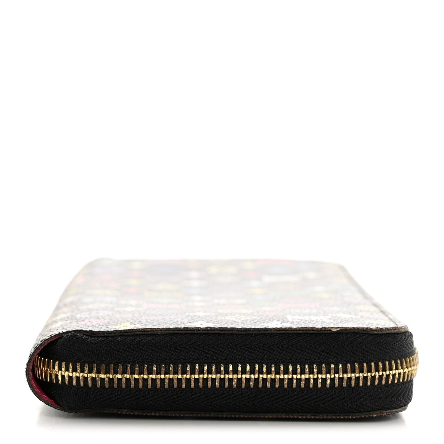 Louis Vuitton Monogram Multicolor Zippy Wallet Black Grenade 10 of 10