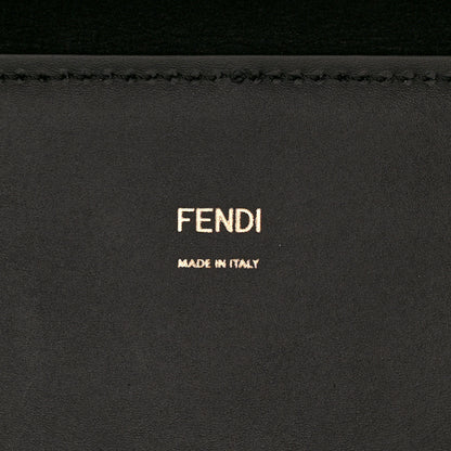 Fendi Vitello King Plexiglass Medium Fendi Sunshine Shopper Tote Black 6 of 10